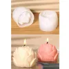 Kerzen süße 3D -Lotus -Blumenform Seife Silikonform DIY Handgemachte Seife Modell Gipsform Arherapie Kerze Einfacher Silikonform