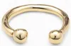 Bangle Fashion Original Fashion Habnité de haute qualité Silver Gold Lock Ring design