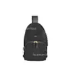 Pleated Backpack TUMIIS Mens Fashion TUMIISbag Top Initials Leisure Chest Spring Chestbag Commuting Splicing Travel Pockets Summer Outdoor Designer F6LE