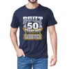 Ts Unisexe 100% coton drôle 50e anniversaire chemise b-day cadeau Sayage 50th Year Blague T-shirt surdimensionné T-shirt décontracté Clothstreet J240506