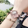 Clover Time Running Watch Womens Cool Luxury Fashionable Diamond Inrosed Love Aplofroping Student Belt Quartz Watch