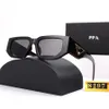 Män solglasögon mode solglasögon halva ramglasögon högkvalitativa UV400 6 färger