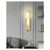 Wandlampe Nordische minimalistische Nachahmung Marmor Leuchtleuchter LED Einfache kreative Metall -Wohnkultur lebende Schlafzimmer mit montiertem Hausmontage