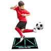 Voetbaltraining Mat voetstap trainingsmat duurzaam niet -slip opvouwbare kinderen volwassenen voetbal ball training indoor ourdoor apparatuur 240507