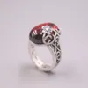 Clusterringe echt/original Silber 925 Sterling Ring für Hochzeit
