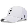 Bollmössor Fashion Simple Black Baseball Cap Solid Color Golf Hat Cotton Snapback Caps Casual Hip Hop Dad Hats For Men Women D240507