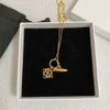 Designer sieraden hanger kettingen loewer geometrische holle ketting