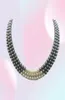 3Rows 78mm Nera Natural Pearl Necklace 1719quot0121492418