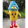 2024 Halloween Icecream Mascot Costume Costume Halloween Party Game Dress tenue Performance Activity Promotion Adult Taille