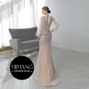 High-End-Meimaid-Abendkleid für Frauen luxuriöser leichter Luxus sexy modisches Temperament Bankett High-End-Abendkleid