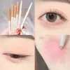 Eyeliner långlastande rosa liggande silkeorm penna pärlor matt glitter ljusare ögon konturering glänsande slät ögonskugga eyeliner kosmetika
