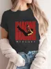 Męskie koszulki Nowy styl retro obraz Dragons T-shirt Rock Street Street Wear Oddychany moda T-sens Nowa koszulka kobiet Summer Topl2405