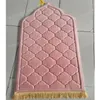 Tapis couverture de couverture tapis prière prière de couleur de couleur solide tapis de sol de forme spéciale tapis de voyage portable doux cadeau