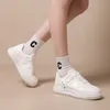 2024 Autumn Popular New Versatile Little White Shoes Student Sports and Casual Black Board Shoes GAI
