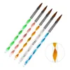 Nail art peinture pinceau mince ligne de rayures dessin stylo bricolage