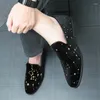 Повседневная обувь Spring Fashion Men Comensing обратный флисовый кожаный кожаный мужской классический черный стиль Эксклюзивный лефу