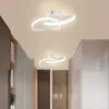 Plafondlampen spiraalvormig ontwerp modern LED-licht 3000k-6000k verlichtingsarmaturen voor gangkeuken Aisle slaapkamer woonkamer