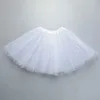 Tutu Dress Girls Tulle Star curto Tutu Salia Crianças Fancy Ballet Dance Awear Festume Vestido de Ball Mini Skirt D240507