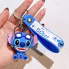 Fashion Cartoon Movie personnage Keychain Rubber and Key Ring pour sac à dos