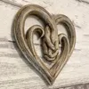 Figurine decorative Wall Fashion Wall Ciondolo Applicazione leggera ampia applicazione Hanging Heart Hands Decor Art Sculpture