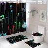 Fashion Brand Series Digital Printing Polyester Waterproof and Mildew-Proof Shower Curtain Factory Wholesale