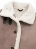 Women's Jackets Nlzgmsj Long Lapel Fur Coat Winter Women Faux Jacket 2024 Outerwear Female Plush Thick Warm Fluffy