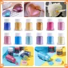 Alben 36Color Pearlescent Mica Pulver Epoxy Harzpigmentkits Dye Perl Pigment natürliche Glimmer Mineralpulver DIY Juwely Crafts Seife