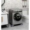 4 piezas de almohadilla de pie de la lavadora universal aumentando el tambor de amortiguadores antideslizantes de la almohadilla de la almo