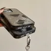 Fashion Quicksand Phone Case Innovative Designer -Phonecase für iPhone 15 Pro Max plus 14 13 12 11 Luxus Silberkette Crossbody Phonecases Schockdcover -5 -5