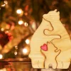 Miniature personalizzate personalizzate per orso personalizzato in legno puzzle incisione gratis cammello cammella decorazione scrivania fai da te regalo di compleanno di Natale decorazione