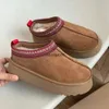 Tasman Slippers Women Mens Platform Boots Designer австралийские снежные ботинки мужчины настоящие кожа