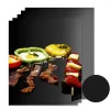 Akcesoria 1/2pc grilla netto Mata BBQ wielokrotnego użytku nonstick 40*33cm mata do pieczenia Gotowanie Grilling Arkusz opór ciepła łatwa do czyszczenia narzędzia