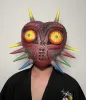 Masken Majoras Maske von Zelda Scary Realistic Face Maske Halloween Cosplay Kostüm Requisite für Erwachsene Teenager Spielparty Maske