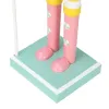 Miniaturas 25 cm de natal de nutcracker boneco de boneco de madeira de madeira de madeira soldado soldado boneca brinquedo novo para meninas