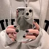 Mobiltelefonfodral Fashion Makeup Mirror Electropated Case For Phone 14 Pro Max 13 12 Pro 11 Pro Max Sock Sockproof Silicone Bumper Phone Funda Cover