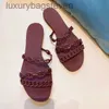 Fashion Original h Designer Slippers Summer Red New Three Belt Chain Pig Nose Beach Flat Bottom h Sandals Womens Pvc Plastic Jelly Shoes with 1:1 Brand Logo