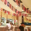 Флаги японского стиля подвесная струна украшения, мелкие суши, креативные, украшения для вечеринки с днем рождения, детский флаг