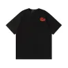 Mens T-shirt Designer For Men Shirts Womens Shirts Fashion Black Tshirt avec lettres décontractées d'été à manches courtes