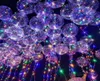 10pcs da 20 pollici luminosi palloncini luminosi 3m Luci a corda a mongolfiera a palloncini bolle palloncini per bambini giocattolo decorazione per feste di nozze t20067522478