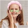 Hoofdband spons Spa voor het wassen van gezicht make -up huidverzorging gezwollen terry handdoek doek stof hoofdband ll drop levering haarproducten accessori dhk6e