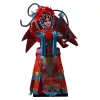 Miniaturen Chinese stijl Karakteristiek Silk Figurine -klus ornament Small Gift Peking Opera Figuur Masker Chinese traditionele handwerkmasken