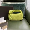 Designer Jodie Bags Venetabottegs Original Leather 2024 Generation Mini Woven Cloud Handbag Womens