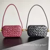 Женские дизайнерские сцепления узла роскошная сумочка с модной сумкой на плечах Fouland Interccio Вечерние сумки с вязанием настоящей кожа