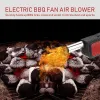 Tillbehör Handhållen Electric BBQ Fan Air Blower Portable för utomhuscamping Barbecue Picnic BBQ Cooking Tool Bagery Grill Accessories