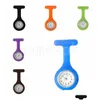 Autre fête des fêtes Promotion Cadeaux de Noël Colorf Nurse Brooch Fob TUNIC POCKE Watch Sile Er Watches Favor De570 Drop Del Dhjoj