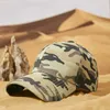 Kogelcaps tren en modieuze off-road jungle camouflage honkbal c voor mannen en dames buiten vrije tijd zonbescherming duckbill c j240506