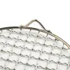 Accessoires Edelstahl Round BBQ NET GRILL MESH NETS NETS BACON GRILL HER INNETS NONSTIAK BBQ MAT GRID OUDDOOR Barbecue Accessori