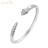 Brangle de serpent Jecircon pour les diamants de coquille des femmes 925 Version coréenne en argent sterling sterling