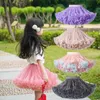 Tutu Dress Hot Upgrade Girls Tule Rok Baby Children Tutu Pettiskirt Rok Kinderen Fluffy Ballet Rok Party Princess Girl Cleren B022 D240507