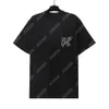 Pal Pa Harajuku 24ss Letnia litera drukująca koraliki Logo T Shirt Chłopak Prezent LUSKA OGNANY HIP HOP UNISEX KRÓTKO TORIVE Style TEES Aniołowie 2281 Moy